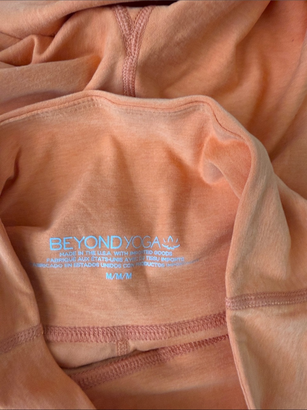Beyond Yoga Orange Crop Tank and Leggings Set - Picture 5 of 5